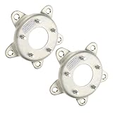 EMPI 9502 Chevy 5 lug Wheel to 5 Lug VW Wheel Adapters, Steel, Pair, VW BUG, BEETLE, GHIA, VOLKSWAGEN BUS