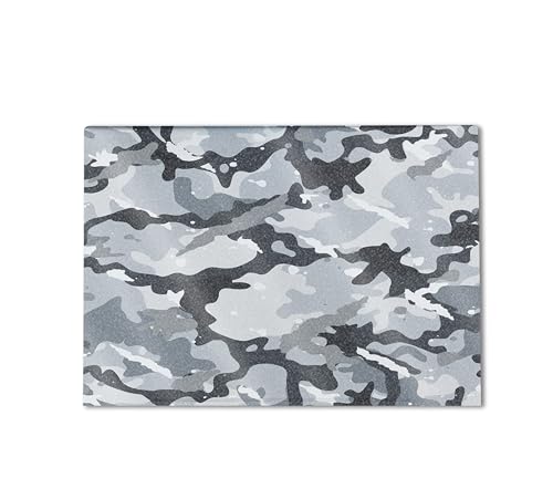 Image of Glossy Glitter Gaming Skin Compatible with HP Envy x360 16 inch (2023) - Gray Camouflage - Premium 3M Vinyl Protective Wrap Decal Cover - Easy to Apply | Crafted in The USA by MightySkins
