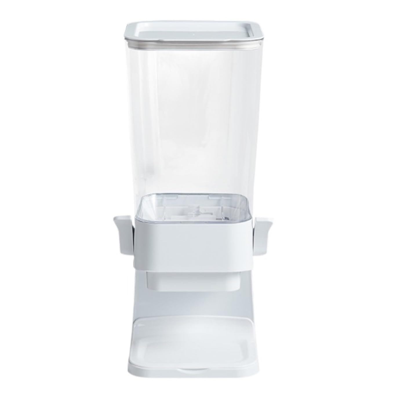 Dispenser Cereali da Colazione Contenitori per Cereali da 5500 Ml, Dispenser per Dispensa, Non Facili da Schiacciare, Possono Contenere Snack di Farina D'avena Contenitore Cereali(White)