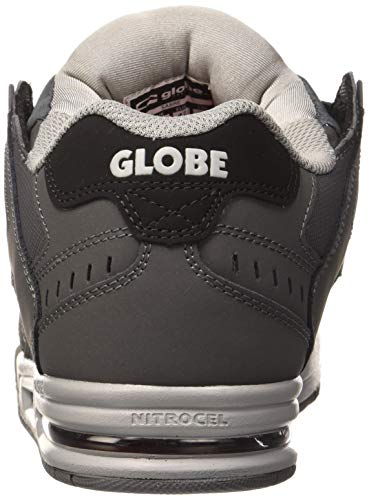 Image of Globe Men's Sabre Skateboard Shoes, Grey Dark Shadow Grey 15277, 7.5 US