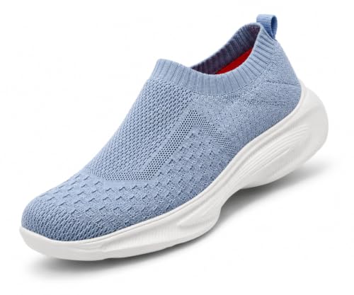Image of Kraasa Trial Running Shoes with Lightweight Memory Insole | Breathable, Anti-Skid Knit Sneaker, Walking & Gym Shoes