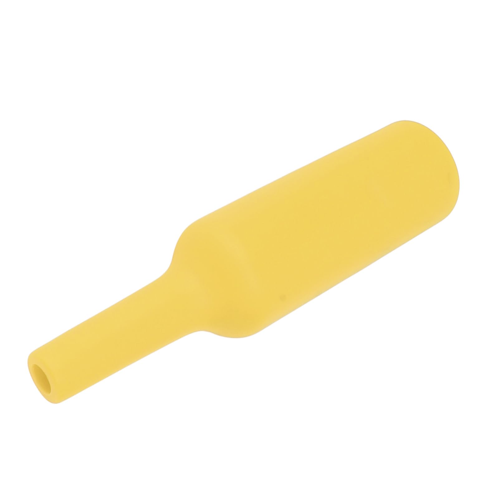 Syrisora ​​Bartender Practice Bottle Silicone Infrangibile Resistente Alla Caduta Bottiglia da Allenamento per Prestazioni da Morbida (Giallo)
