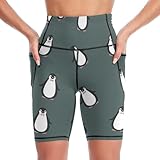 Photo Gallery jiupopular pantaloncini da yoga al ginocchio, motivo pinguino, pantaloncini sportivi da corsa da donna con doppie tasche, stile:, xl Photo Gallery jiupopular pantaloncini da yoga al ginocchio, motivo pinguino, pantaloncini sportivi da corsa da donna con doppie tasche, stile:, xl
