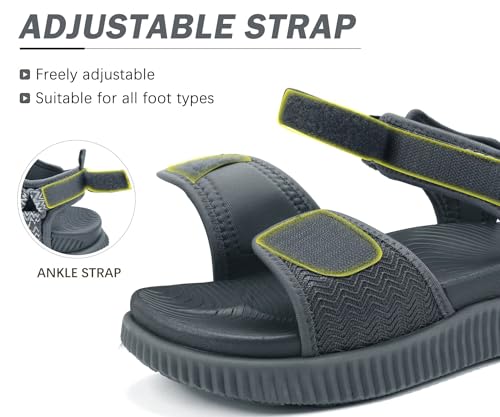 Image of KuaiLu Womens Orthopedic Recovery Walking Arch Support Sandals Cushion Foam