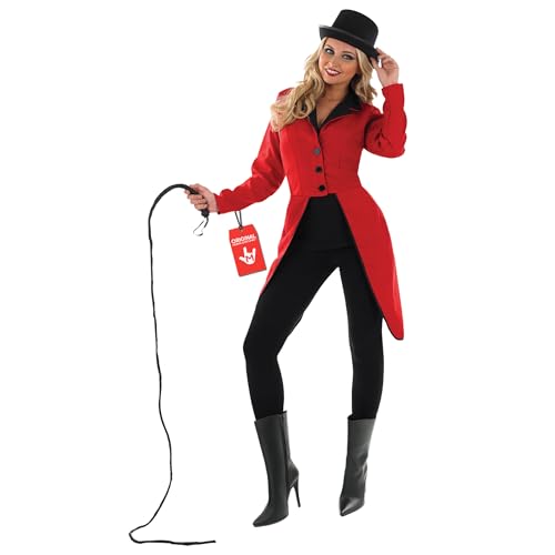 Fun Shack Disfraz Domadora Mujer, Chaqueta Presentadora Circo, Traje Circo Mujer, Disfraz Carnaval y Halloween, L