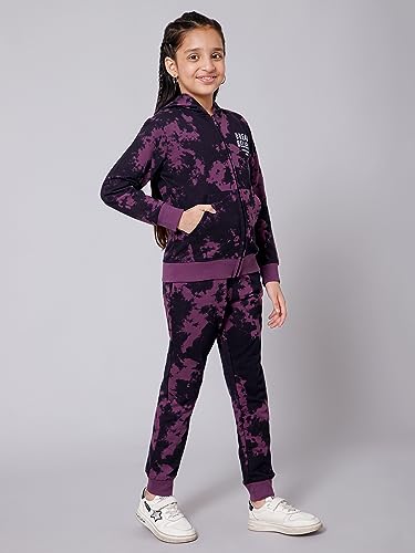 Image of Alan Jones Clothing Girls Patterned Tracksuit Set