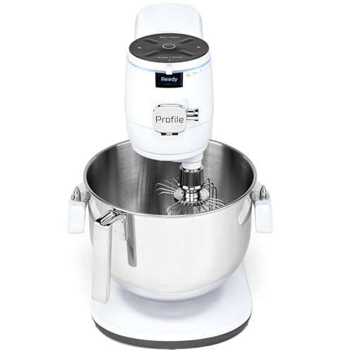 GE Profile Smart Stand Mixer w/Built-In Smart Scale & Auto ...