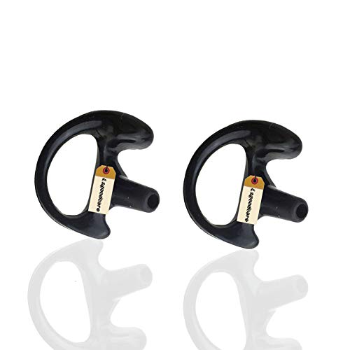Auriculares de repuesto de silicona Lsgoodcare moldes duraderos para tubo acústico walkie talkie 4