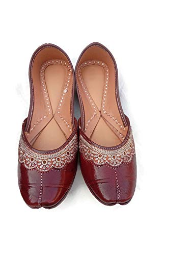 leather jutti for ladies