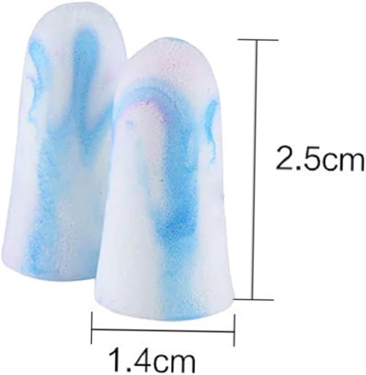 4 Pack Anti-Noise Earplugs Mute Ear Protector for Work Hearing Protection Environmental Pu Material