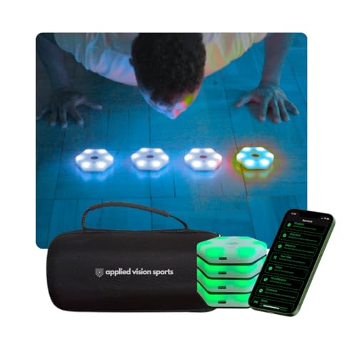 Sports Reaction Agility Lights Training Kit Improves Reaction Time &