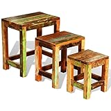 Este conjunto de 3 mesas aplilables de madera será un accesorio atemporal para tu hogar.