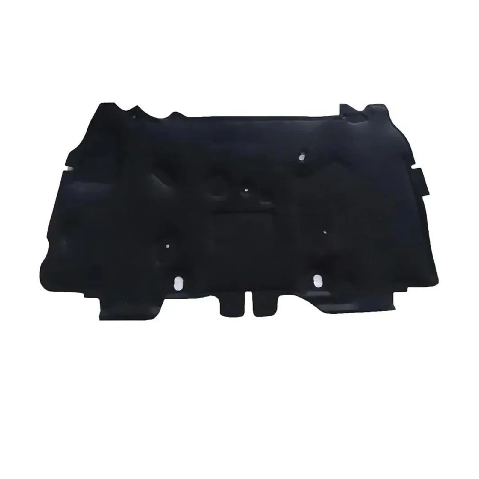 Waleqw One Color Car Engine Hood Sound Cover For Jeep For Wrangler For Jk 2007~2018 Fireproof Pad Front Insulation Heat Shade Soundproof Engine Heat Insulation Pad(A)