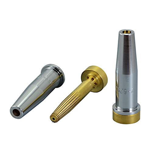 RIVERWELD Puntas de corte de propano/gas natural 6290NFF se ajustan a la antorcha de corte de oxígeno Harris 2 unidades