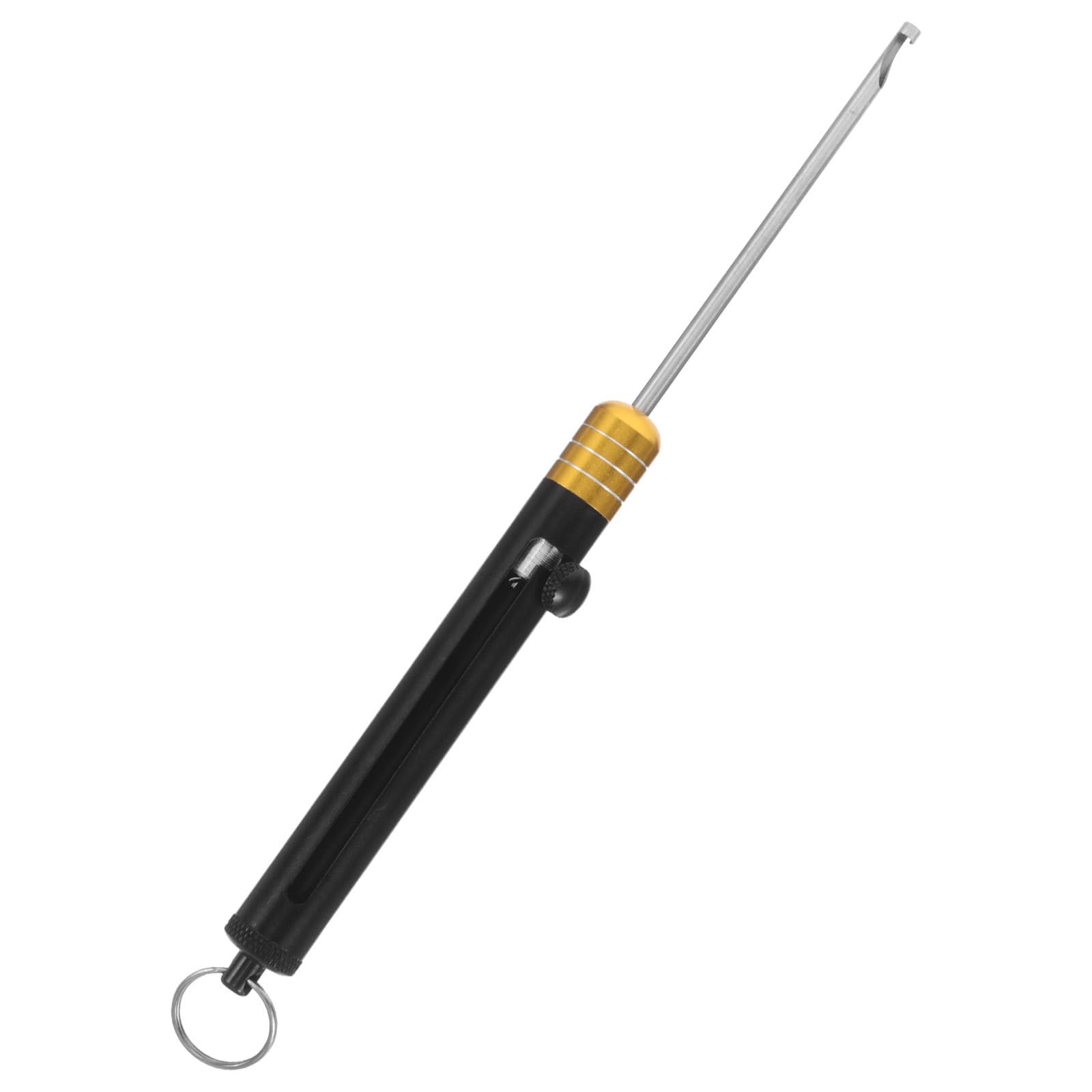 NULYLU Fishhook Extractor Stainless Steel Tool with Deep-Throat Design for Carp Fishing and Safety Equipment Quick Hook Removal