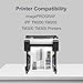 Remanufactured PFI-120 PFI120 Ink Cartridges Set for Canon PFI 120 PFI-120MBK PFI-120BK PFI-120C PFI-120M PFI-120Y Ink Tank for imagePROGRAF iPF TM200 TM205 TM300 TM305 Printers (5 Pack, MBK BK C M Y)