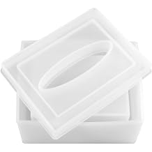 DIY Silicone Tissue Box Mold for Easy to Use and Sturdy Creative Tissue Storage Container for DIY Handicrafts and Home Decoration