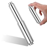 JIYIN Toilet Paper Holder Spring Rod, Durable Toilet Paper Roll Holder Replacement Universal Chrome Toilet Paper Extender for Mega Rolls Paper