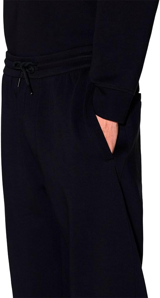 Armani Exchange Mens Cotton Gold Logo Jogger - Image 4