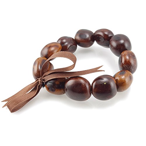 BlueRica Kukui Nut Lei Necklace/Bracelet Set3