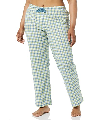 Image of Amazon Essentials Women's Cotton Pajama Pants, Breathable Poplin Sleep Pant with Drawstring Elastic Waist