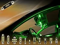 maxtron Innenraumbeleuchtung Set für Auto Passat B8 (Typ 3G) mit Panoramadach Grün Beleuchtung Innenlicht Komplettset – Ansicht 2