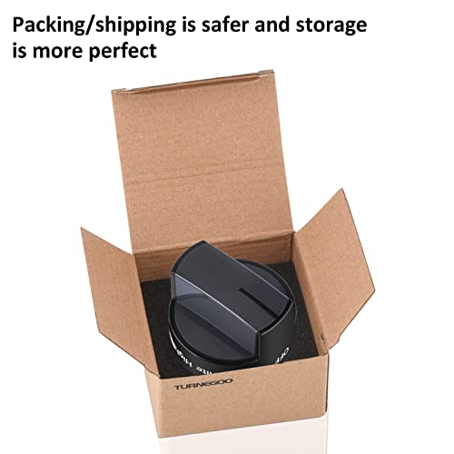 Image of W10339442 Gas Stove Knob, Cooktop Surface Burner Control Knobs Black Replacement, Compatible with Whirlpool Gas Range /Stove /Oven, Replaces WPW10339442 PS11753188 (1pack)