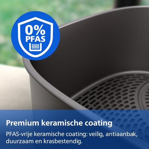 Philips Dubbele Airfryer 4000 10L - 2 maaltijden met RapidAir - Afbeelding 13