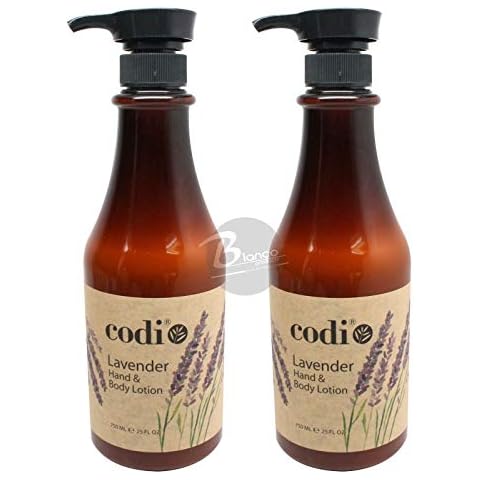 Codi Lavender Hand & Body Lotion 750ML 25oz 2pc Cover
