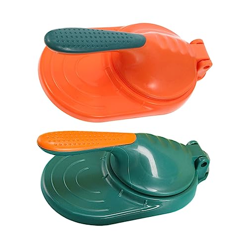 VINTORKY 2pcs Dumpling Mold Set Dumpling Making Tool Dough Presser Pocket Pie Molds