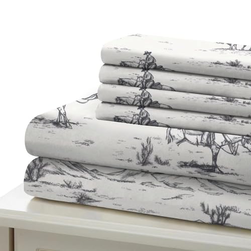 Housse de couette vache fermeture éclair résistante lavages