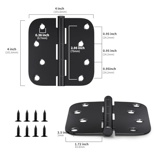 La Mejor Selección de Bisagras negras los mejores 5. 26 Imagen adicional