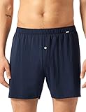 Schiesser Herren Boxershorts Unterwäsche, dunkelblau, M