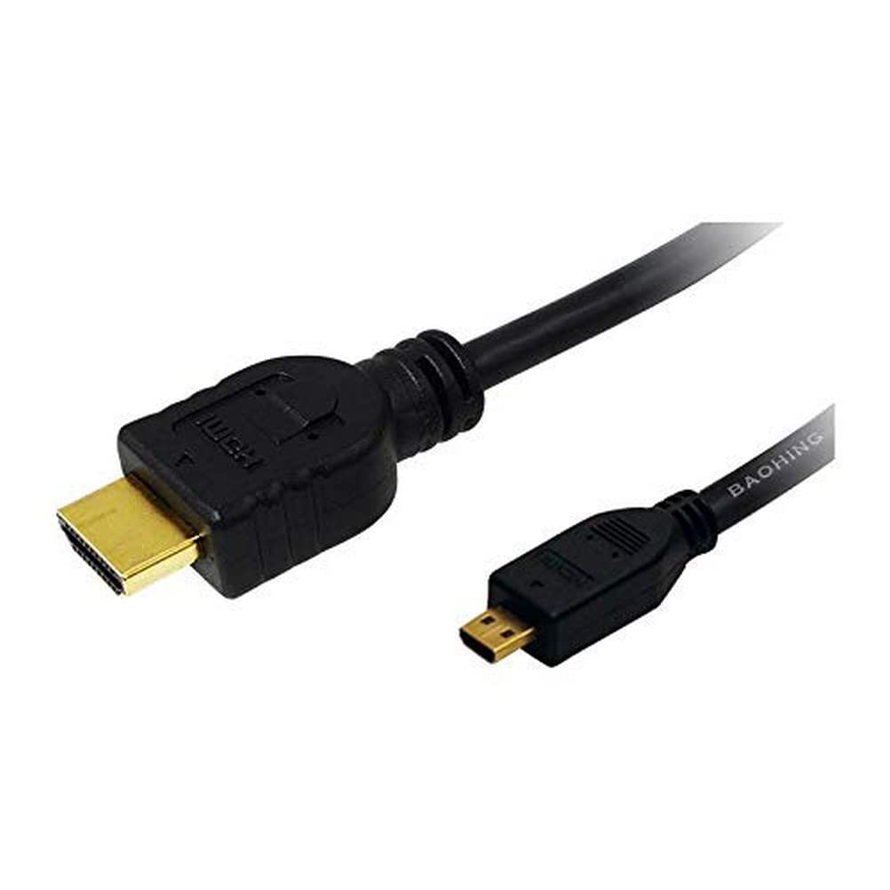 Logilink 2 m HDMI Type A Male to Micro HDMI Cable