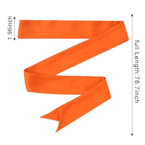 obmwang Women's Wedding Sash Belt Ribbon Satin Scarf Waist Belts for Special Occasion Dress Bridal Sash Belt 1.96'' Wide3