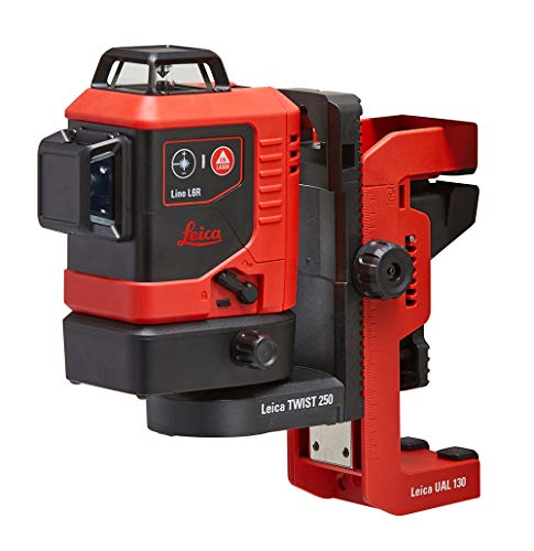 Leica Lino L6R: Nivel láser de línea de 3x360 grados con batería Li-Ion, cargador, adaptador magnético innovador y soporte para pared en una carcasa (láser rojo, alcance de trabajo: 25 m) - imagen 7