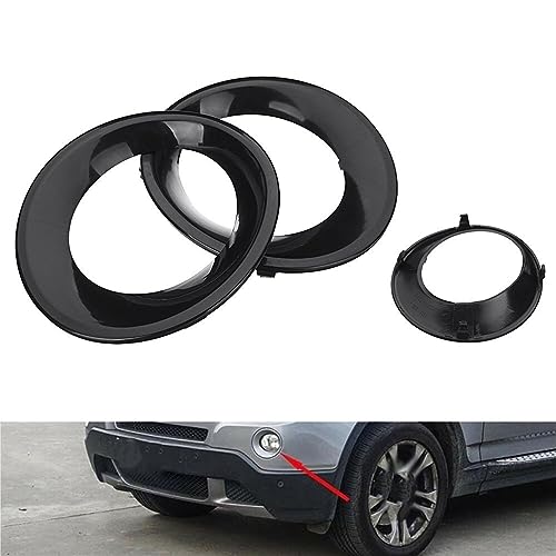 Marco negro de parachoques para BMW X3 E83 LCI, soluciona desajustes 2