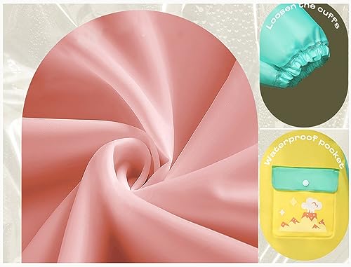 Boys Girls Hooded Rain Poncho Outdoors Kids Transparent Raincoat Student Rain Suit Waterproof Durable Windbreaker3