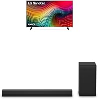 LG NanoCell NANO81 65 Inch 4K UHD LED Smart TV (65NANO81TSA) with S40T Soundbar