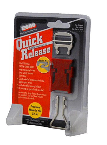 Echo Quick Release for Motorcycle Helmet (Red)