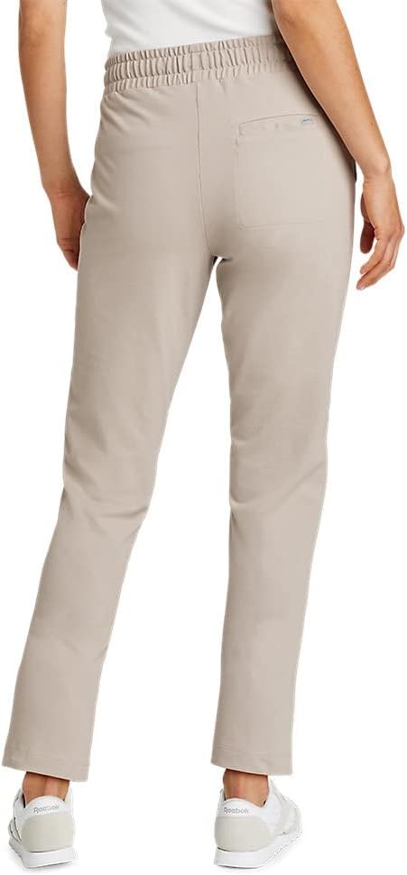 Eddie Bauer Women's Versatrex Ankle Pants, Pumice, Large