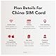 travSIM China SIM Karte | 10GB Mobile Daten | Unicom Netzwerk | Funktioniert auf iOS und Android Geräten | Der Plan auf Dieser SIM Karte für China ist 30 Tage lang gültig.