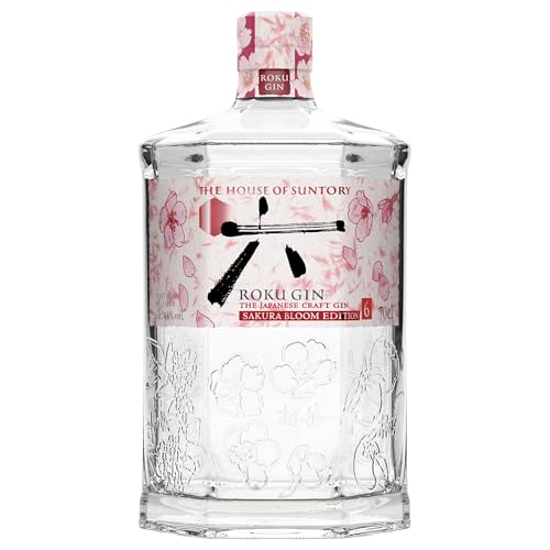 Roku Sakura Bloom Edition | Premium Gin | Cherry Blossom | 70Cl| 43% Abv