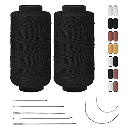 Kit de Hilos para Coser JeogYong, 2 unidades, Poliéster, Negro miniatura 1