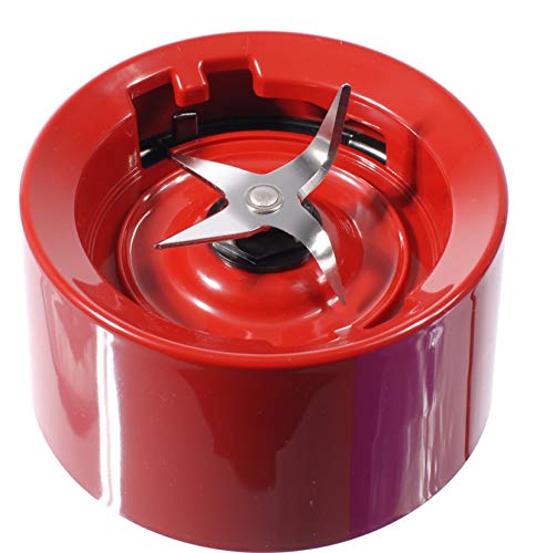 KitchenAid Blender Jar Base / Collar with Blades Empire Red (twist on version for KSB555, KSB565 etc)