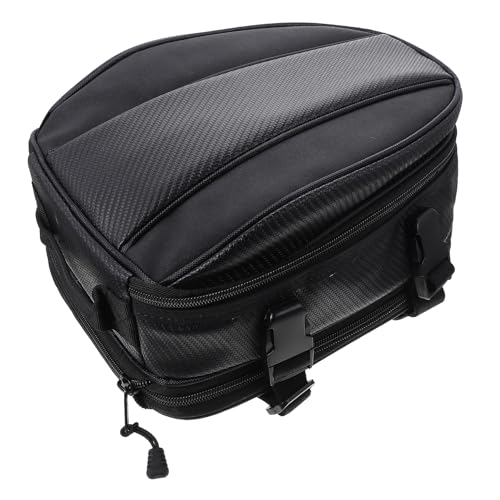 Bolsa trasera impermeable para motocicleta y porta casco, bolsa multipropósito para asiento trasero de moto para conducción al aire libre y deportes de motor miniatura 1