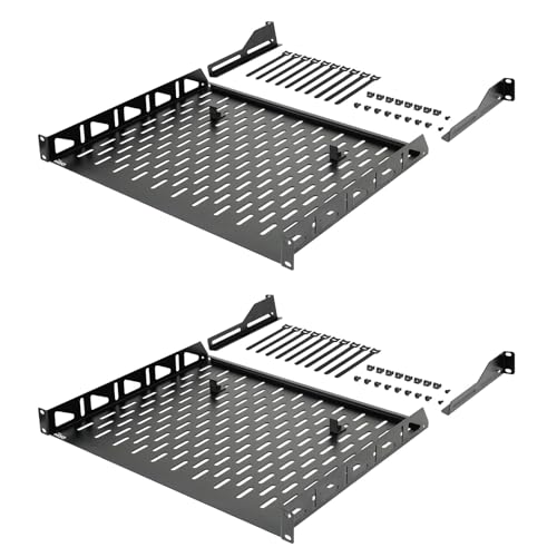 Étagère de montage en rack 1U Tecmojo stoppe le glissement de vos équipements
