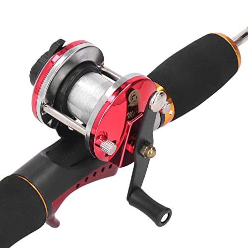 SUNGOOYUE Canna da Pesca sul Ghiaccio, Mulinello