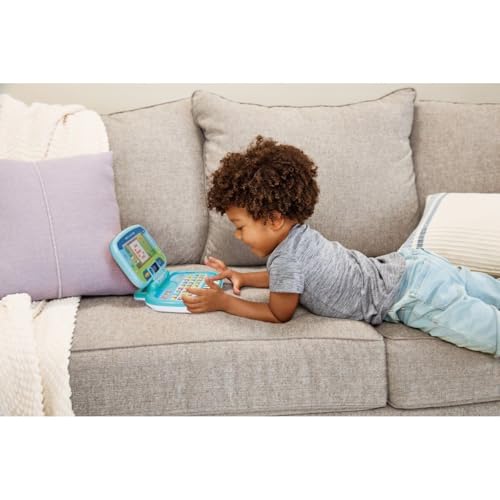 VTech Swipe & Learn Laptop, Educational Toy for Toddler with Phonics, Counting, Computer Skills, Encourages Language Development, Logical Thinking, Gift for Ages 18, 24 Months +, English Version