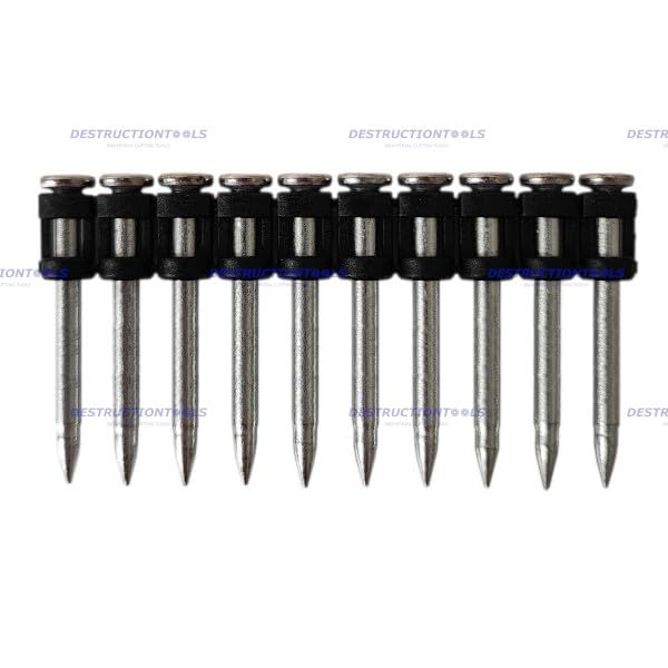 DESTRUCTIONTOOLS Industrial Cutting Tools750x Collated concrete nails 38mm - for Spit Pulsa 700, 27, 40, 65 & 800 - HC6/38